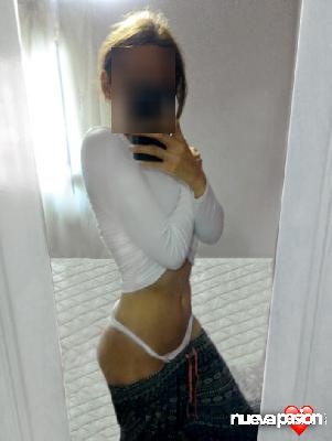 Española delgadita trans