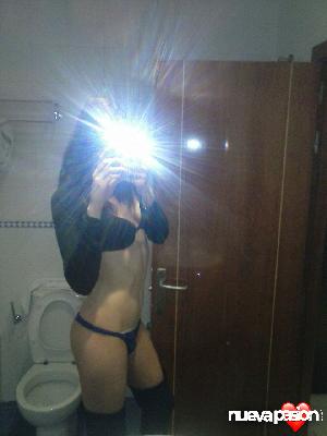 Española delgadita trans