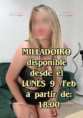 DISPONIBLE  LUNES  9 / DESDE las 18:00 / MILLADOIRO/ JESSIKA VENEZOLANA/SOLO CITAS.
