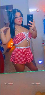 NAOMI COLOMBIANA ABIERTA,  MUY COMPLACIENTE Y TRAVIESA