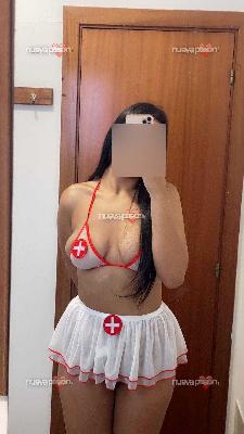 Morena primera vez en la isla