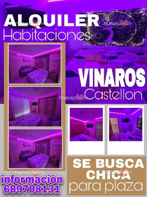 PLAZA EN VINAROS Y ALQUILER DE HABITACIONES