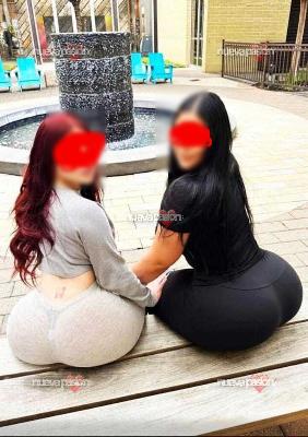 Dos amigas en la cuidad