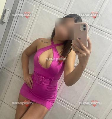 Linda flaquita hermosa recién llegada