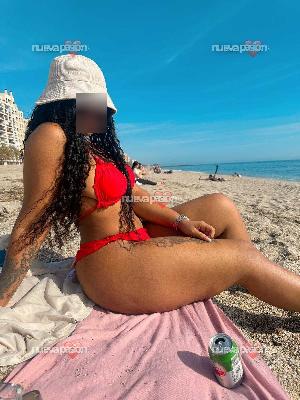 COLOMBIANA  RECIEN LLEGADA SEXO MORBO COQUETEO FRANCES DE LUJO