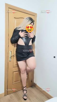 Thais. Gordita, rubia y fiestera. Recién llegada a Madrid-Tetuán.