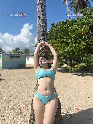 Recién llegada, por primera en malaga Michelle Brasileña