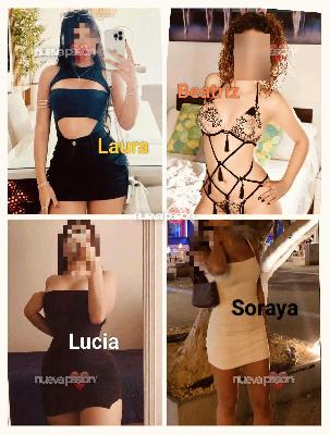 Jóvenes Españolas 4 amigas nos gusta pasarlo bien y disfrutar mucho 😋