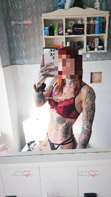 Diana tatuada videollamadas