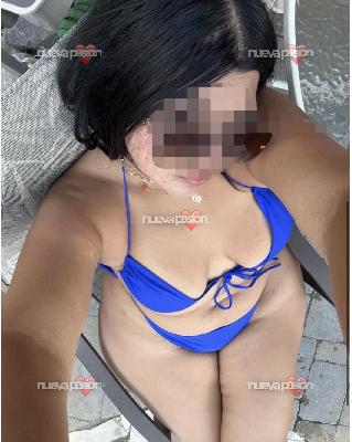 Katherine colombianita en la isla por poco tiempo