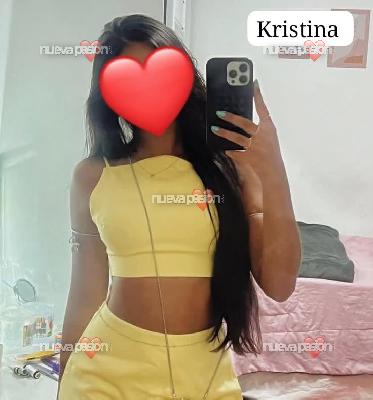 Kristina jóven Colombiana  en Huelva