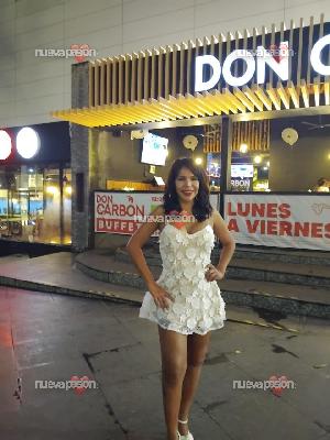 Mexicana de piel canela