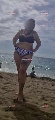 Chica curvy muy sexy, realiz fantasía, sexo sin límite a tope