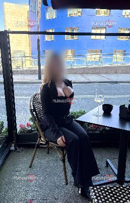 EN BILBAO ESPAÑOLA SANDRA JOVENCITA GUAPISIMA MUY COQUETA