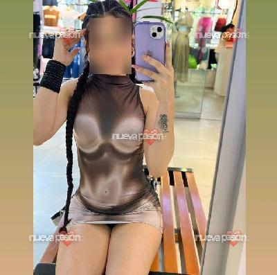 Latina cariñosita, hermosa apasionada , cachonda con ganas de comerte toda la pollaa