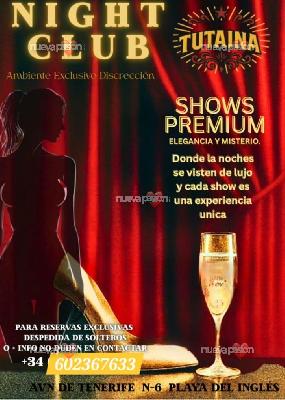 MÚSICA / COPAS / 6 BELLEZAS LATINAS PARA TÍ / CLUB TUTAINA / PLAYA DEL INGLÉS!!