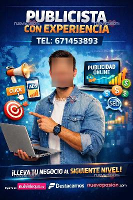 🧑‍💻 PUBLICISTA CON EXPERIENCIA CONTRASTADA, OLVÍDATE DE CREAR TUS ANUNCIOS!!