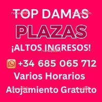 TOPDAMAS PLAZAS LIBRES, GRAN CLIENTELA Y ESTANCIA GRATIS