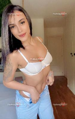 Angela jovencita delgada!