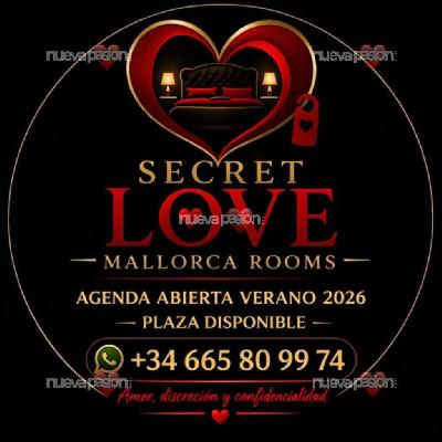 ✨💎 PLAZA DISPONIBLE 24/7✨💎 SECRET LOVE MALLORCA💘✨ ALQUILER DE HABITACIONES 24/7💘✨