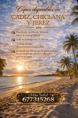 PLAZAS CÁDIZ CAPITAL, CHICLANA, JEREZ