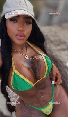 Thalita, belleza exótica brasilera nueva en la zona