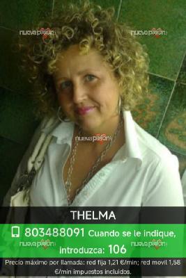 Thelma, Diosa madura llamada erótica alto voltaje (Española)