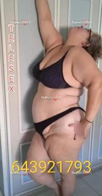 Canaria,madurita pechugona y muy gordita Telesex, venta de contenido