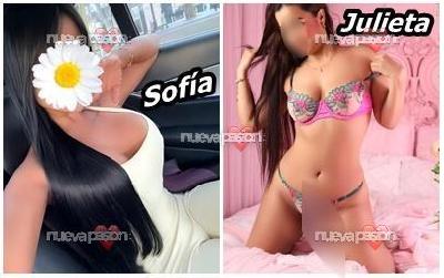 🔝💎SOFÍA 🍓 Y JULIETA 🍑 COMPLETAS Y ENROLLADAS 😈 🔥