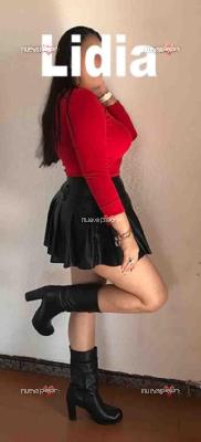 Lidia, recién llegada de su pais.